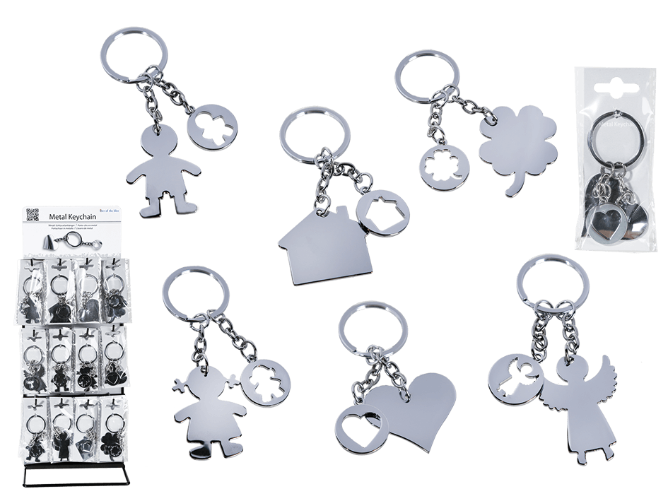 Metal keyring